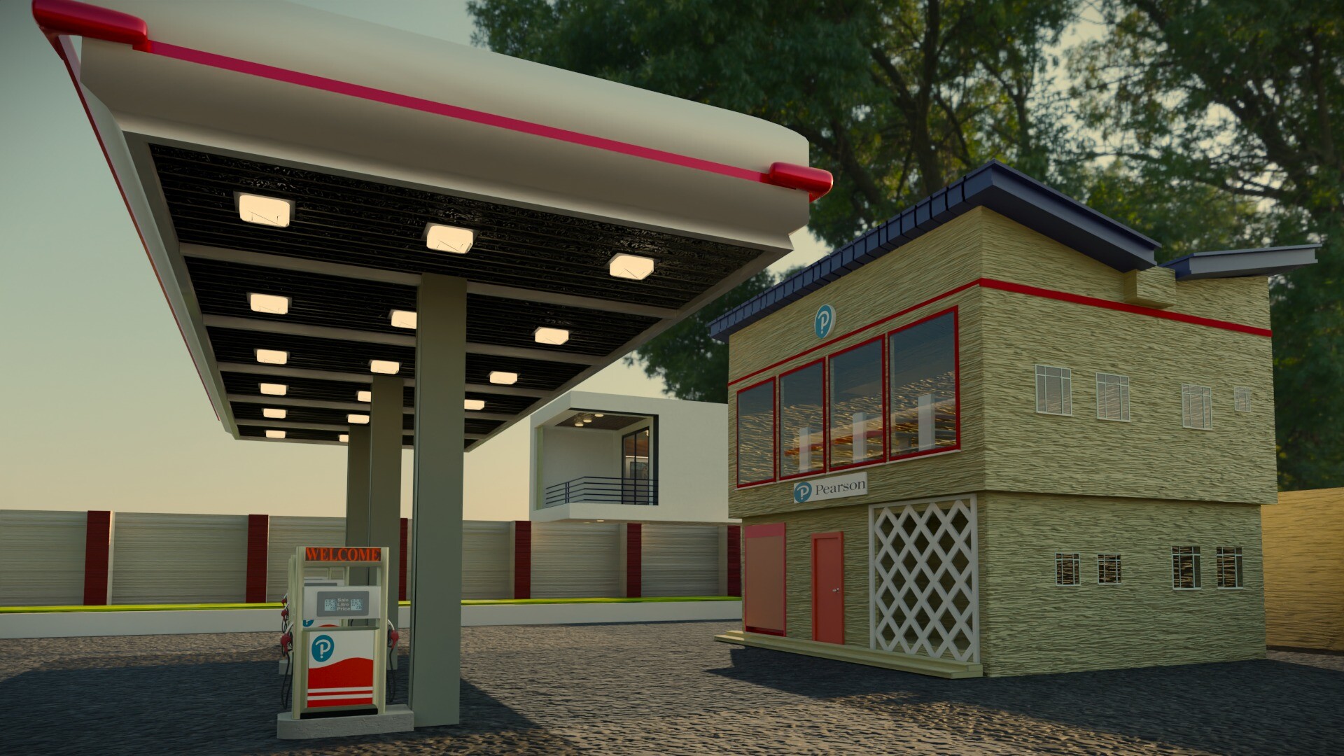 Petrol Pump game assets